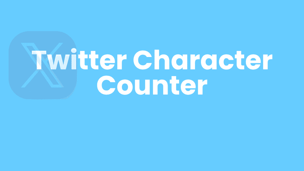 Twitter Character Counter